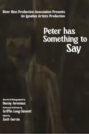 Peter Has Something to Say (2026) poster