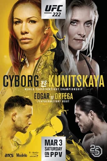 UFC 222: Cyborg vs. Kunitskaya (2018) poster