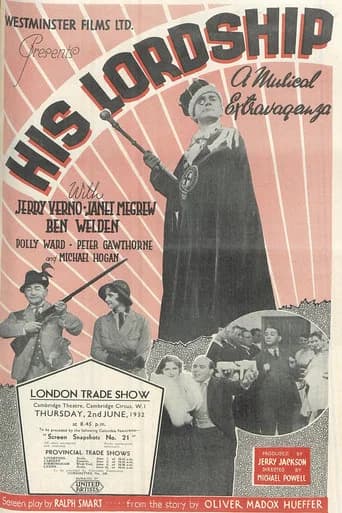 His Lordship (1932) poster