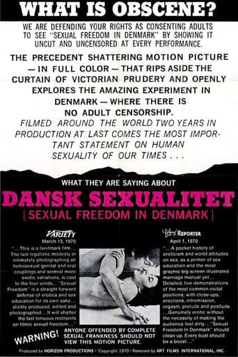 Sexual Freedom in Denmark (1970) poster