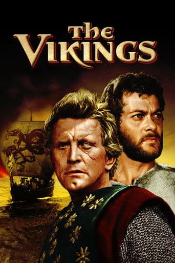 The Vikings (1958) poster