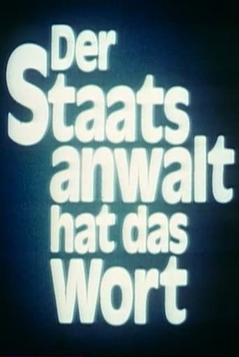 Der Staatsanwalt hat das Wort (1965) poster