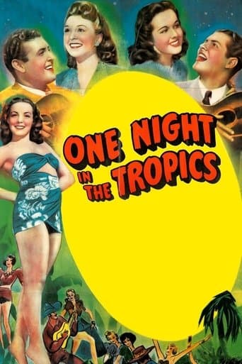 One Night in the Tropics (1940) poster