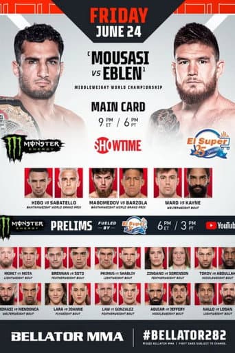 Bellator 282: Mousasi vs. Eblen (2022) poster