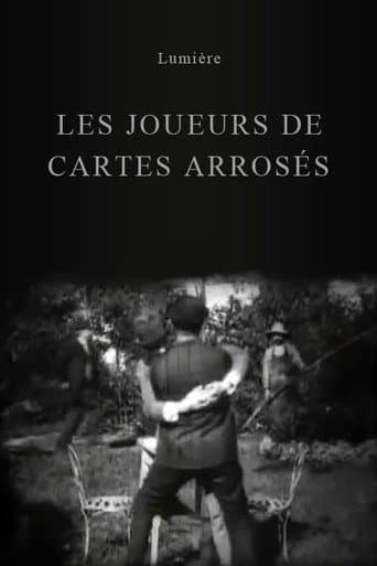 Joueurs de cartes arrosés (1896) poster