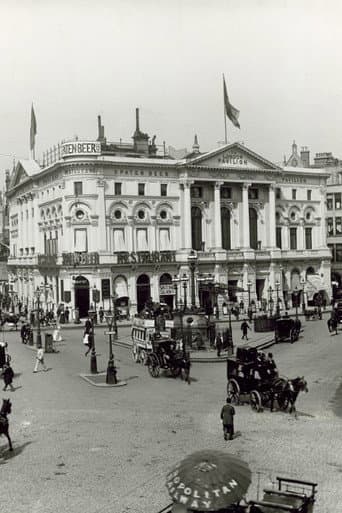 On a Runaway Motor-Car Through Piccadilly Circus (1899) poster