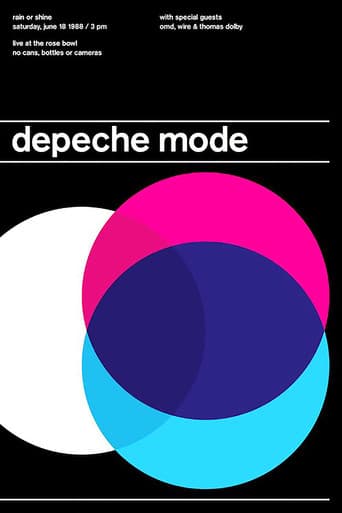 Depeche Mode: Live at the Pasadena Rose Bowl (1989) poster