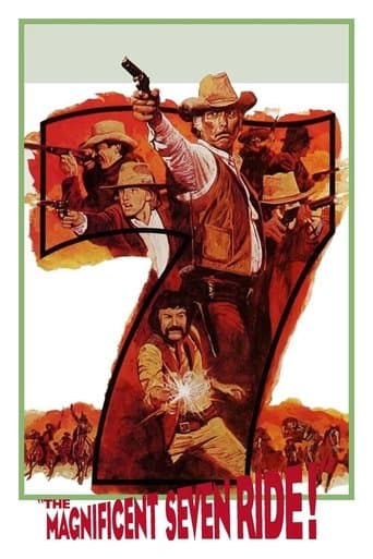 The Magnificent Seven Ride! (1972) poster