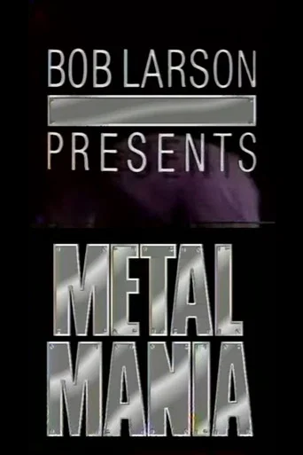 Metal Mania (1989) poster
