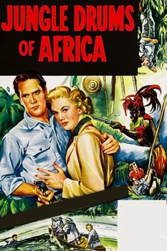 Jungle Drums of Africa (1953) poster