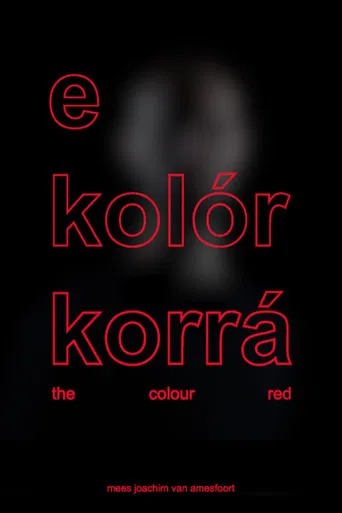 The Colour Red (2017) poster