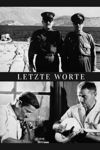 Last Words (1968) poster