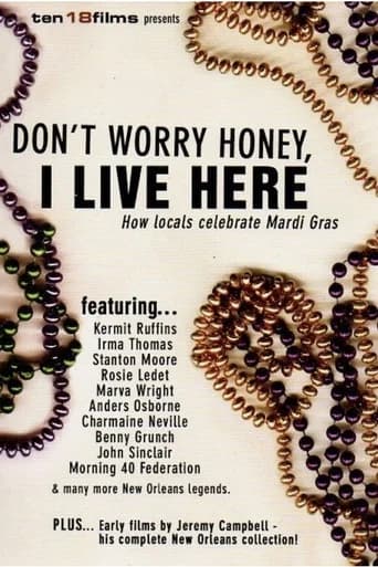 Don't Worry Honey, I Live Here: How Locals Celebrate Mardi Gras (2006) poster