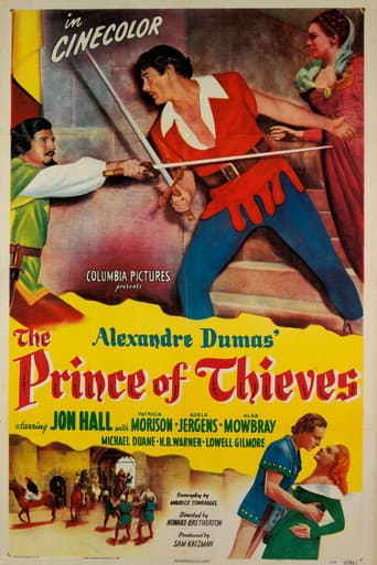 The Prince of Thieves (1948) poster
