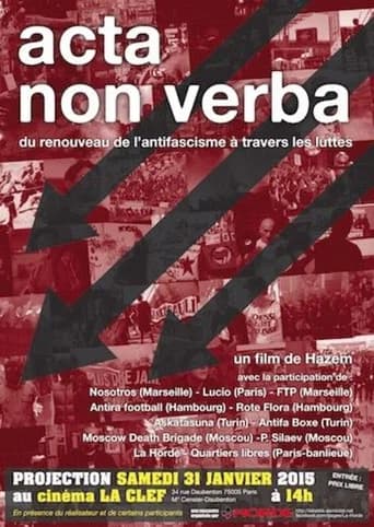 Acta Non Verba (2015) poster