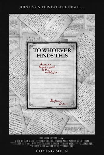 To Whoever Finds This (2024) poster