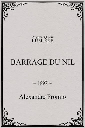 Barrage du Nil (1897) poster