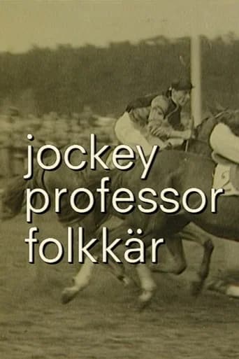 Jockey, professor och folkkär målare (1998) poster