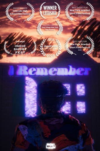 I Remember (2025) poster