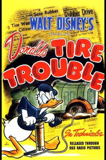 Donald's Tire Trouble (1943) poster