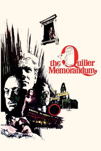 The Quiller Memorandum (1966) poster
