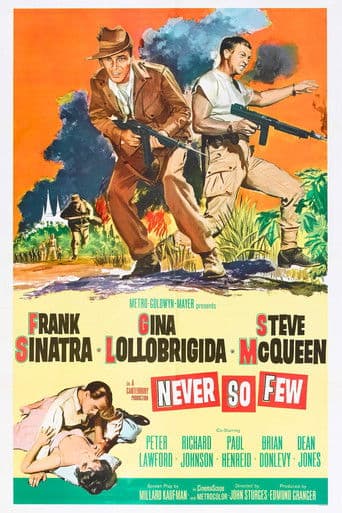 Never So Few (1959) poster