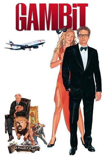 Gambit (2012) poster