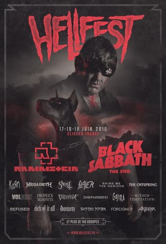 Rammstein - Live at Hellfest (2016) poster