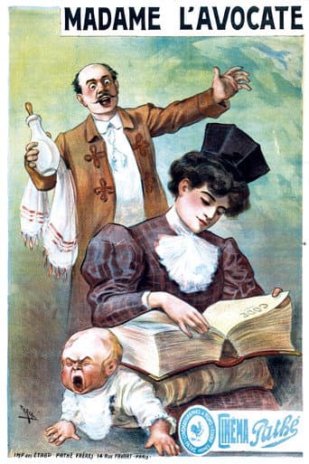 Lady Barrister (1908) poster