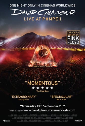 David Gilmour - Live at Pompeii (2017) poster