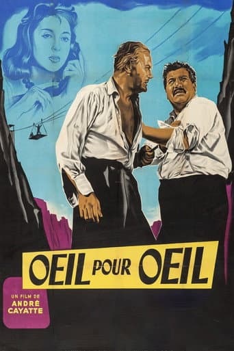 An Eye for an Eye (1957) poster