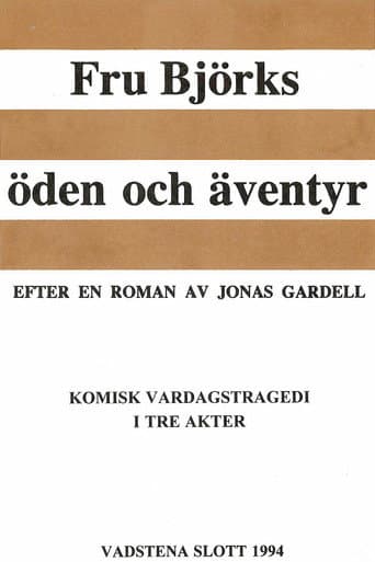 Fru Björks öden och äventyr (1995) poster