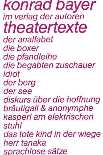 idiot, performance film based on a play of Konrad Bayer (2024) poster