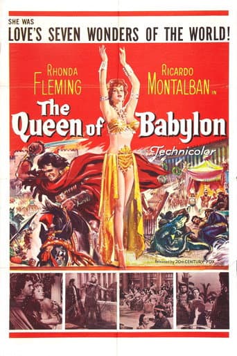 The Queen of Babylon (1954) poster