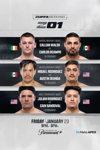 Zuffa Boxing 01 (2026) poster