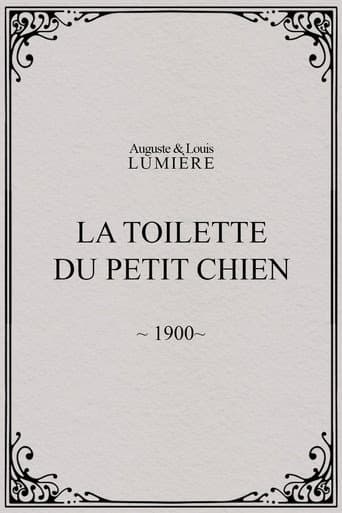 La toilette du petit chien (1900) poster