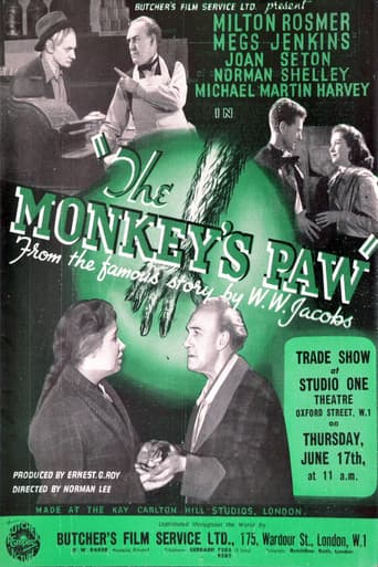 The Monkey's Paw (1948) poster
