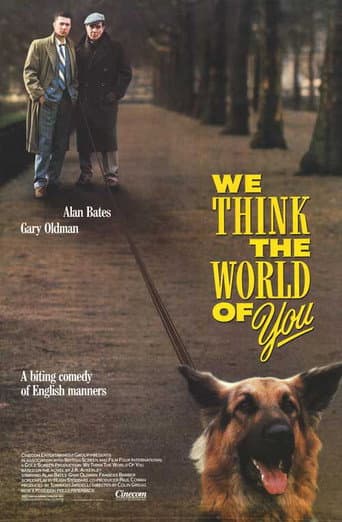 We Think the World of You (1988) poster