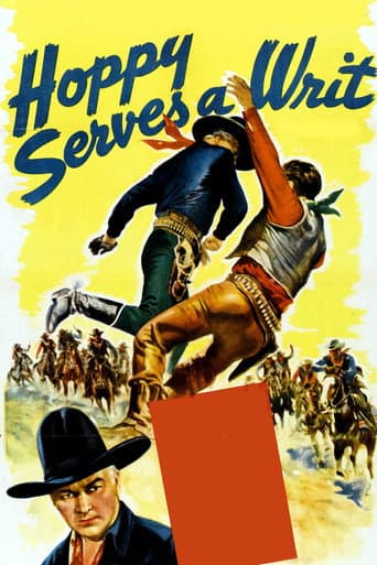 Hoppy Serves a Writ (1943) poster
