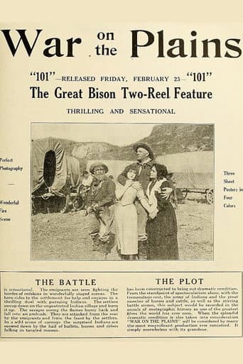 War on the Plains (1912) poster