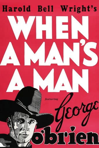 When a Man's a Man (1935) poster