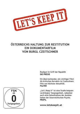 Let's Keep It (2018) poster