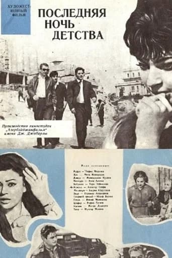 The Last Night of Childhood (1968) poster