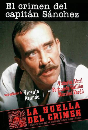 The Crime of Captain Sánchez (1985) poster