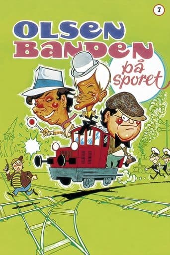 The Olsen Gang on the Track (1975) poster