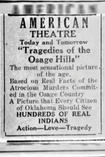 Tragedies of the Osage Hills (1926) poster