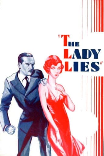The Lady Lies (1929) poster
