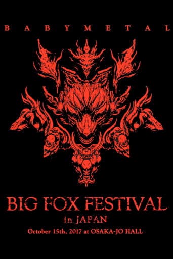 BABYMETAL - Big Fox Festival in Japan (2017) poster