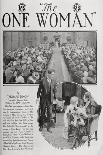 The One Woman (1918) poster