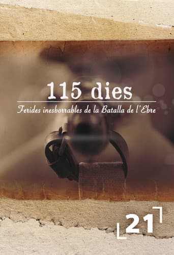 115 dies, ferides inesborrables de la batalla de l'Ebre (2026) poster